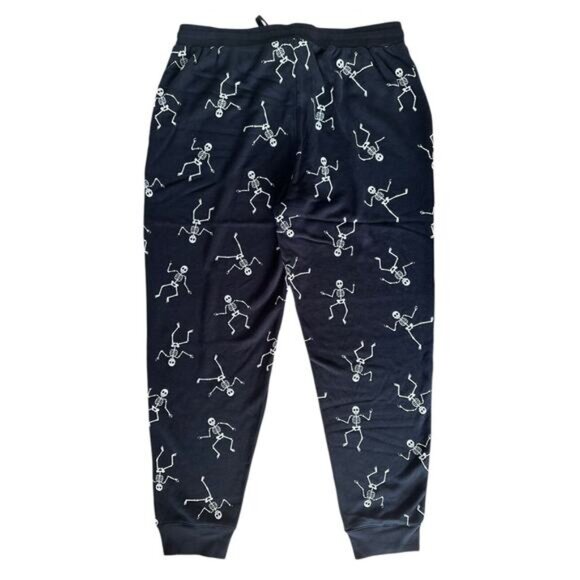 Jane & Delancey Women's Dancing Skeletons Pullover & Jogger Set Size L Black - Picture 8 of 14